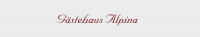 Logo Gästehaus Alpina aus Berchtesgaden