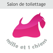 Logo Salon de Toilettage Mille et 1 chiens aus Differdange