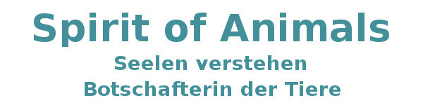 Logo Spirit of Animals - Tierkommunikation und Seelenheilung aus Rüthen-Heidberg