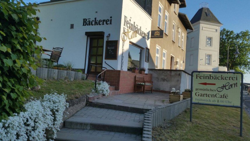 B&auml;ckerei und Konditorei Horn Au&szlig;enansicht Front